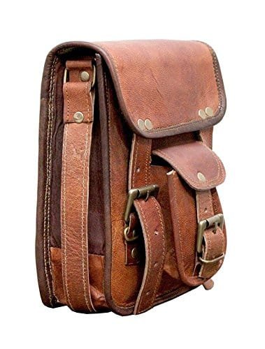 Leather Crossbody sling Messenger Bag
